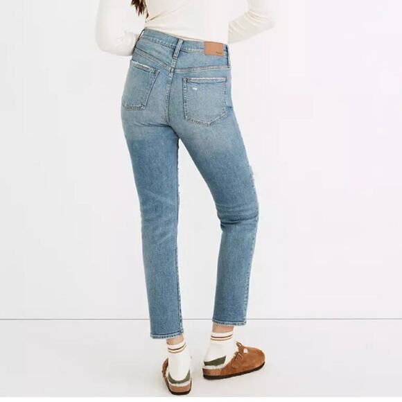 MADEWELL Jeans - The Perfect Vintage Jean in Denman Wash   Size 26 - Picture 14 of 15